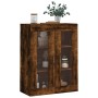 Smoked oak wall cabinet 69.5x34x90 cm by vidaXL, Sideboards - Ref: Foro24-828489, Price: 95,20 €, Discount: %