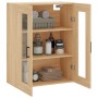 Armario de pared roble Sonoma 69,5x34x90 cm de vidaXL, Aparadores - Ref: Foro24-828487, Precio: 83,71 €, Descuento: %