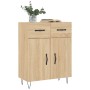 Engineered wood sideboard in Sonoma oak 69.5x34x90 cm by vidaXL, Sideboards - Ref: Foro24-827975, Price: 80,14 €, Discount: %