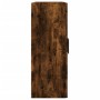 Armario de pared roble ahumado 69,5x34x90 cm de vidaXL, Aparadores - Ref: Foro24-828505, Precio: 87,99 €, Descuento: %