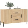 Aparador de madera de ingeniería roble Sonoma 100x36x60 cm de vidaXL, Aparadores - Ref: Foro24-828183, Precio: 84,99 €, Descu...