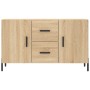 Aparador de madera de ingeniería roble Sonoma 100x36x60 cm de vidaXL, Aparadores - Ref: Foro24-828183, Precio: 84,99 €, Descu...