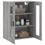 Armario de pared gris Sonoma 69,5x34x90 cm de vidaXL, Aparadores - Ref: Foro24-828498, Precio: 82,99 €, Descuento: %