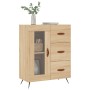 Aparador de madera de ingeniería roble Sonoma 69,5x34x90 cm de vidaXL, Aparadores - Ref: Foro24-828015, Precio: 90,54 €, Desc...