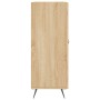 Aparador de madera de ingeniería roble Sonoma 69,5x34x90 cm de vidaXL, Aparadores - Ref: Foro24-828015, Precio: 90,54 €, Desc...