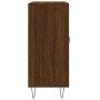 Aparador de madera de ingeniería marrón roble 90x34x80 cm de vidaXL, Aparadores - Ref: Foro24-828107, Precio: 74,33 €, Descue...