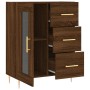 Aparador de madera de ingeniería marrón roble 69,5x34x90 cm de vidaXL, Aparadores - Ref: Foro24-828035, Precio: 93,62 €, Desc...