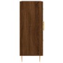 Aparador de madera de ingeniería marrón roble 69,5x34x90 cm de vidaXL, Aparadores - Ref: Foro24-828035, Precio: 93,62 €, Desc...