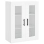 Armario de pared blanco 69,5x34x90 cm de vidaXL, Aparadores - Ref: Foro24-828500, Precio: 97,05 €, Descuento: %