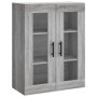 Sonoma grauer Wandschrank 69,5x34x90 cm von vidaXL, Sideboards - Ref: Foro24-828506, Preis: 89,99 €, Rabatt: %