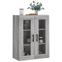 Armario de pared gris Sonoma 69,5x34x90 cm de vidaXL, Aparadores - Ref: Foro24-828506, Precio: 84,59 €, Descuento: %