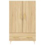 Aparador alto madera de ingeniería roble Sonoma 69,5x31x115 cm de vidaXL, Aparadores - Ref: Foro24-828223, Precio: 83,99 €, D...