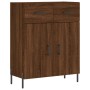 Sideboard aus eichenbraunem Holzwerkstoff, 69,5 x 34 x 90 cm von vidaXL, Sideboards - Ref: Foro24-827995, Preis: 98,24 €, Rab...