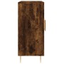 Aparador de madera de ingeniería roble ahumado 90x34x80 cm de vidaXL, Aparadores - Ref: Foro24-828097, Precio: 63,21 €, Descu...