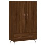 Tall engineered wood sideboard in brown oak 69.5x31x115 cm by vidaXL, Sideboards - Ref: Foro24-828211, Price: 86,99 €, Discou...