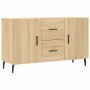 Aparador de madera de ingeniería roble Sonoma 100x36x60 cm de vidaXL, Aparadores - Ref: Foro24-828191, Precio: 97,16 €, Descu...