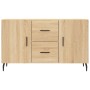 Aparador de madera de ingeniería roble Sonoma 100x36x60 cm de vidaXL, Aparadores - Ref: Foro24-828191, Precio: 97,16 €, Descu...