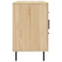 Aparador de madera de ingeniería roble Sonoma 100x36x60 cm de vidaXL, Aparadores - Ref: Foro24-828191, Precio: 97,16 €, Descu...