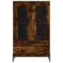 Aparador alto madera de ingeniería roble ahumado 69,5x31x115 cm de vidaXL, Aparadores - Ref: Foro24-828313, Precio: 92,86 €, ...