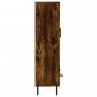 Aparador alto madera de ingeniería roble ahumado 69,5x31x115 cm de vidaXL, Aparadores - Ref: Foro24-828313, Precio: 92,86 €, ...