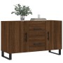 Sideboard aus braunem Eichenholzwerkstoff, 100 x 36 x 60 cm von vidaXL, Sideboards - Ref: Foro24-828203, Preis: 122,72 €, Rab...