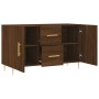 Aparador de madera de ingeniería roble marrón 100x36x60 cm de vidaXL, Aparadores - Ref: Foro24-828163, Precio: 78,96 €, Descu...