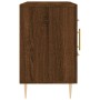 Aparador de madera de ingeniería roble marrón 100x36x60 cm de vidaXL, Aparadores - Ref: Foro24-828163, Precio: 78,96 €, Descu...