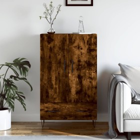 Tall sideboard engineered wood smoked oak 69.5x31x115 cm by vidaXL, Sideboards - Ref: Foro24-828233, Price: 82,26 €, Discount: %