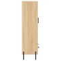 Aparador alto madera de ingeniería roble Sonoma 69,5x31x115 cm de vidaXL, Aparadores - Ref: Foro24-828311, Precio: 75,69 €, D...