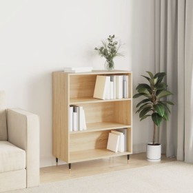 Sonoma oak engineered wood shelf 69.5x32.5x90 cm by vidaXL, Bookcases and shelves - Ref: Foro24-828343, Price: 55,66 €, Disco...