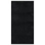 Alfombra de pelo corto esponjoso suave lavable negra 80x150 cm de vidaXL, Alfombras - Ref: Foro24-342184, Precio: 33,99 €, De...