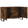 Aparador madera de ingeniería roble ahumado 100x36x60 cm de vidaXL, Aparadores - Ref: Foro24-828201, Precio: 109,67 €, Descue...