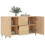 Aparador de madera de ingeniería roble Sonoma 100x36x60 cm de vidaXL, Aparadores - Ref: Foro24-828151, Precio: 115,77 €, Desc...