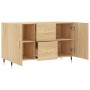 Aparador de madera de ingeniería roble Sonoma 100x36x60 cm de vidaXL, Aparadores - Ref: Foro24-828151, Precio: 115,77 €, Desc...