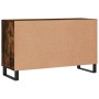 Aparador madera de ingeniería roble ahumado 100x36x60 cm de vidaXL, Aparadores - Ref: Foro24-828201, Precio: 109,67 €, Descue...