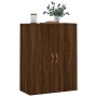 Oak brown wall cabinet 69.5x34x90 cm by vidaXL, Sideboards - Ref: Foro24-828403, Price: 68,12 €, Discount: %