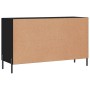 Aparador de madera de ingeniería negro 100x36x60 cm de vidaXL, Aparadores - Ref: Foro24-828181, Precio: 93,51 €, Descuento: %