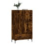 Aparador alto madera de ingeniería roble ahumado 69,5x31x115 cm de vidaXL, Aparadores - Ref: Foro24-828241, Precio: 96,34 €, ...