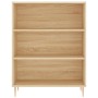 Estantería madera de ingeniería roble Sonoma 69,5x32,5x90 cm de vidaXL, Librerías y estanterías - Ref: Foro24-828351, Precio:...