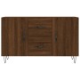 Aparador de madera de ingeniería roble marrón 100x36x60 cm de vidaXL, Aparadores - Ref: Foro24-828171, Precio: 88,75 €, Descu...