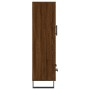 Aparador alto madera de ingeniería roble marrón 69,5x31x115 cm de vidaXL, Aparadores - Ref: Foro24-828331, Precio: 92,99 €, D...