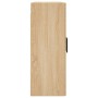 Armario de pared roble Sonoma 69,5x34x90 cm de vidaXL, Aparadores - Ref: Foro24-828503, Precio: 82,56 €, Descuento: %