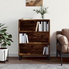 Smoked oak engineered wood shelf 69.5x32.5x90 cm by vidaXL, Sideboards - Ref: Foro24-828393, Price: 66,99 €, Discount: %