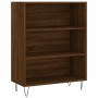 Estantería madera de ingeniería roble marrón 69,5x32,5x90 cm de vidaXL, Librerías y estanterías - Ref: Foro24-828363, Precio:...