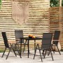 5-teiliges schwarzes Garten-Essset von vidaXL, Gartensets - Ref: Foro24-3099120, Preis: 383,45 €, Rabatt: %