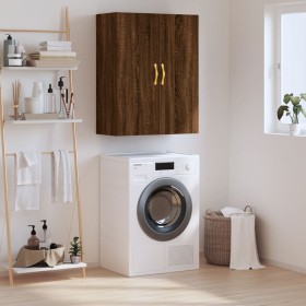 Oak brown wall cabinet 69.5x34x90 cm by vidaXL, Sideboards - Ref: Foro24-828411, Price: 56,29 €, Discount: %