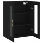 Armario de pared negro 69,5x34x90 cm de vidaXL, Aparadores - Ref: Foro24-828461, Precio: 109,63 €, Descuento: %