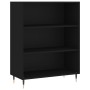 Estantería madera de ingeniería negro 69,5x32,5x90 cm de vidaXL, Librerías y estanterías - Ref: Foro24-828341, Precio: 55,32 ...