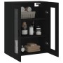 Armario de pared negro 69,5x34x90 cm de vidaXL, Aparadores - Ref: Foro24-828493, Precio: 90,70 €, Descuento: %