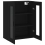 Armario de pared negro 69,5x34x90 cm de vidaXL, Aparadores - Ref: Foro24-828493, Precio: 90,70 €, Descuento: %